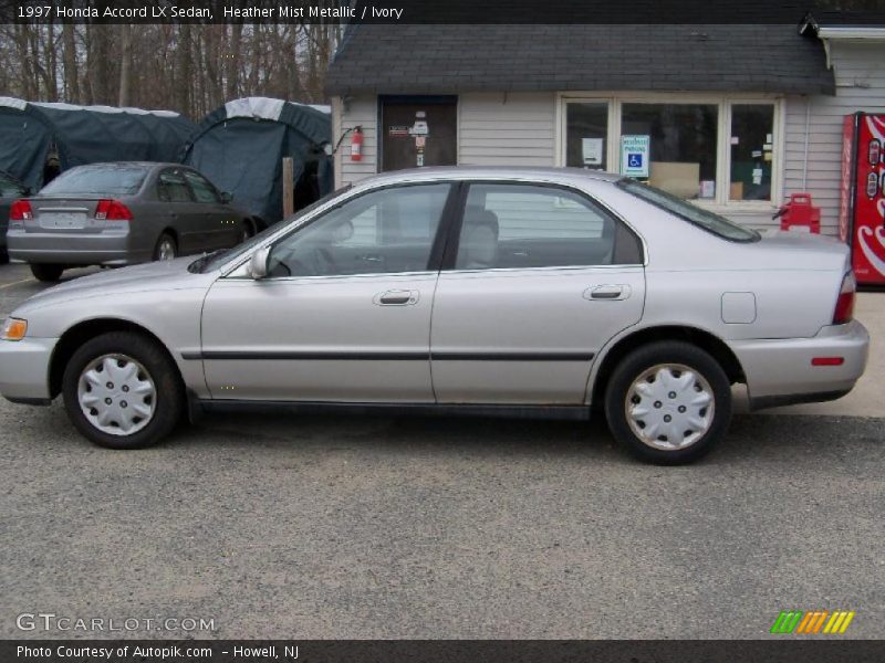 Heather Mist Metallic / Ivory 1997 Honda Accord LX Sedan