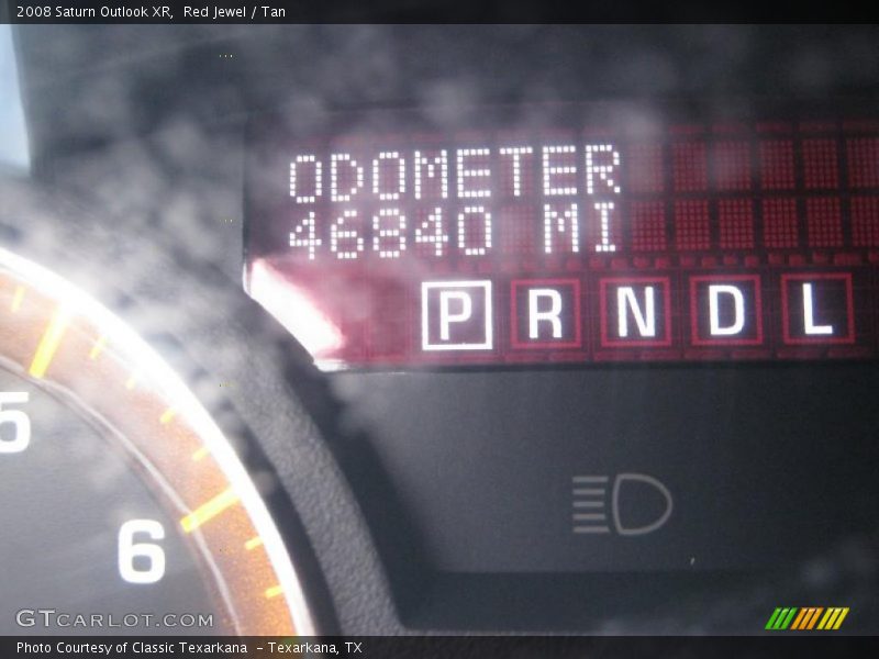 Red Jewel / Tan 2008 Saturn Outlook XR