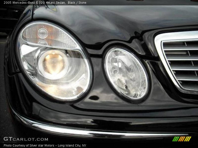 Black / Stone 2005 Mercedes-Benz E 320 4Matic Sedan