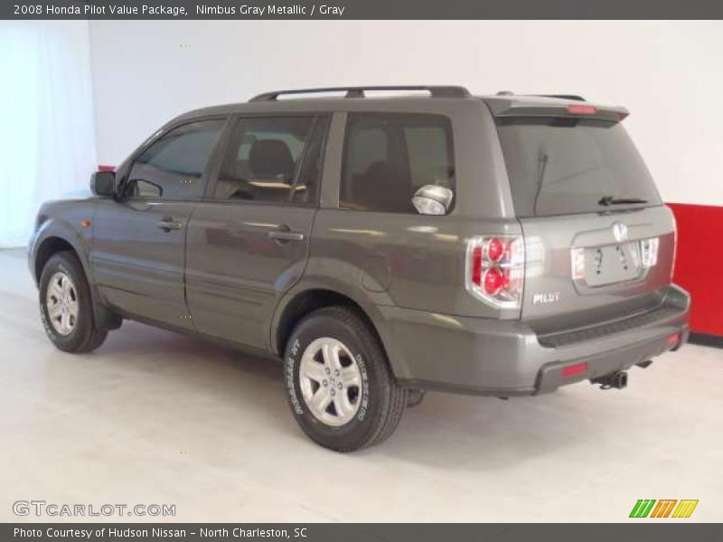 Nimbus Gray Metallic / Gray 2008 Honda Pilot Value Package