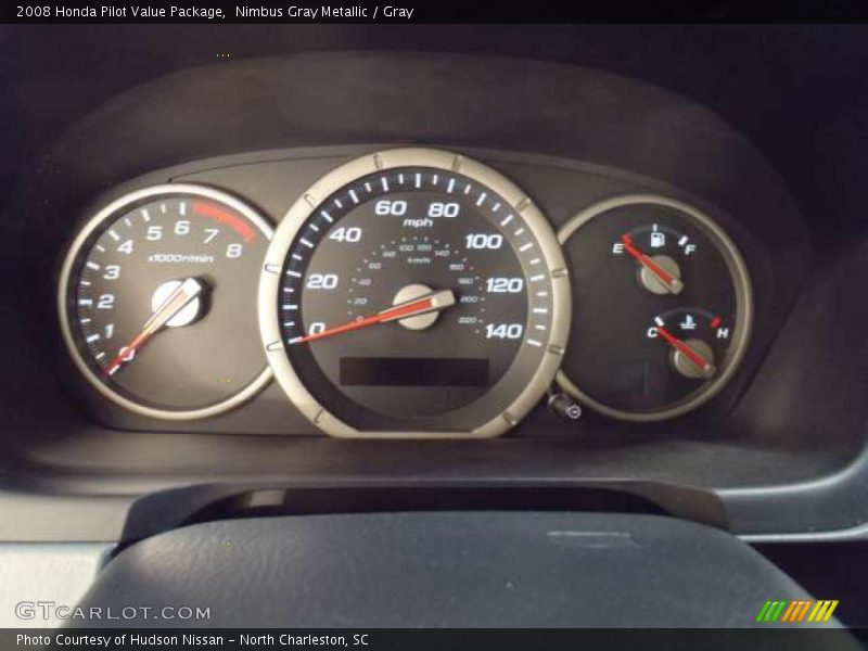 Nimbus Gray Metallic / Gray 2008 Honda Pilot Value Package
