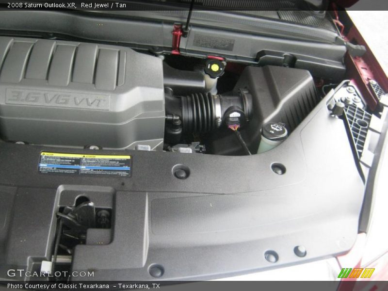 Red Jewel / Tan 2008 Saturn Outlook XR