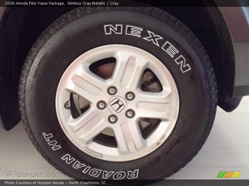 Nimbus Gray Metallic / Gray 2008 Honda Pilot Value Package