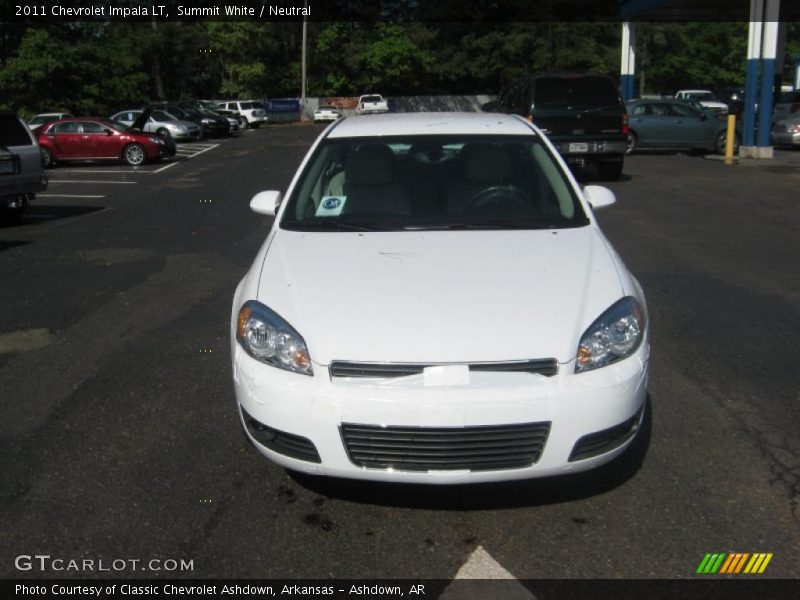 Summit White / Neutral 2011 Chevrolet Impala LT
