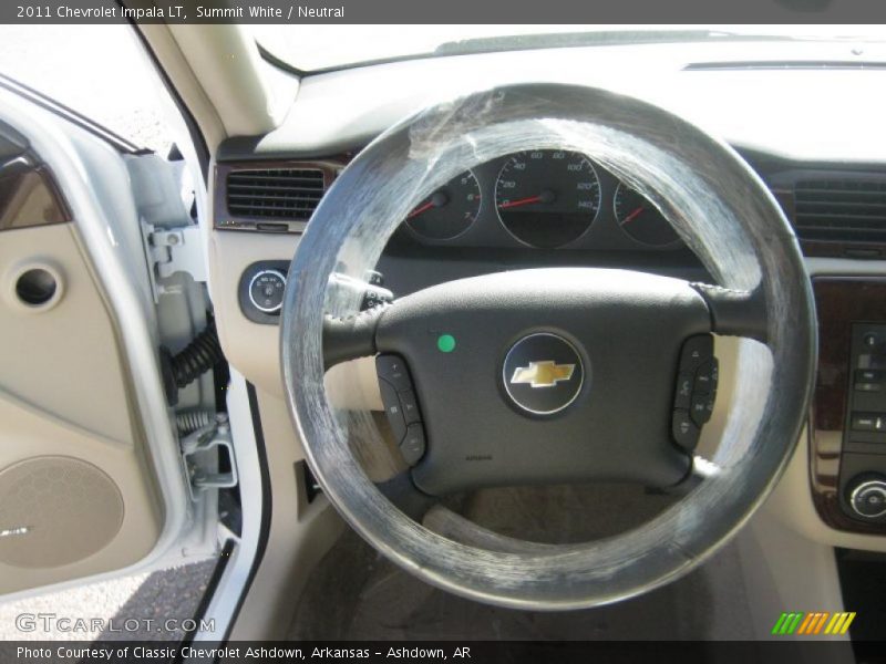 Summit White / Neutral 2011 Chevrolet Impala LT