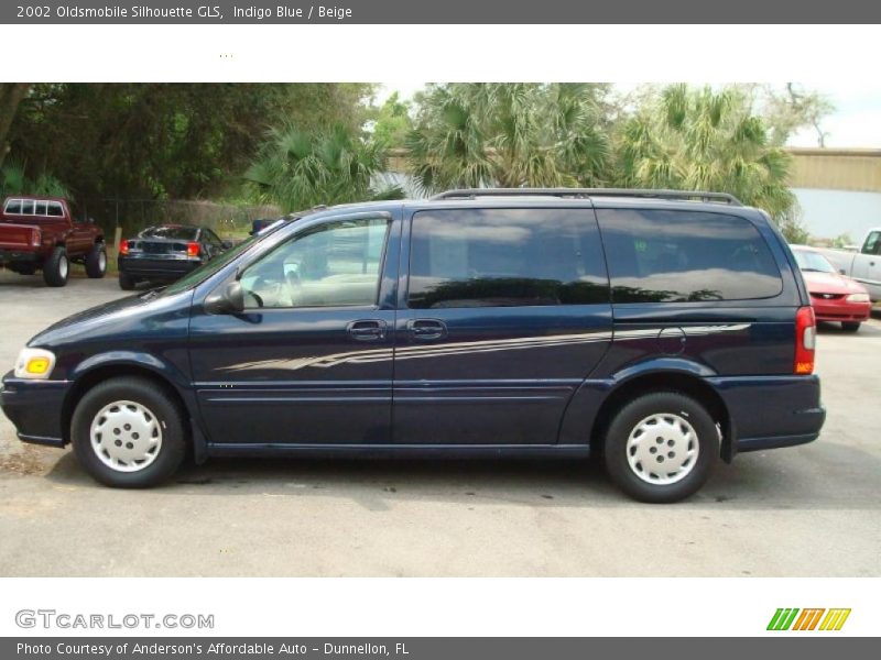 Indigo Blue / Beige 2002 Oldsmobile Silhouette GLS