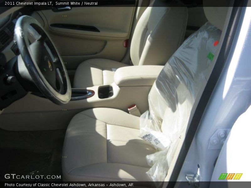 Summit White / Neutral 2011 Chevrolet Impala LT