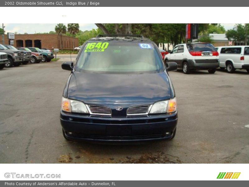 Indigo Blue / Beige 2002 Oldsmobile Silhouette GLS