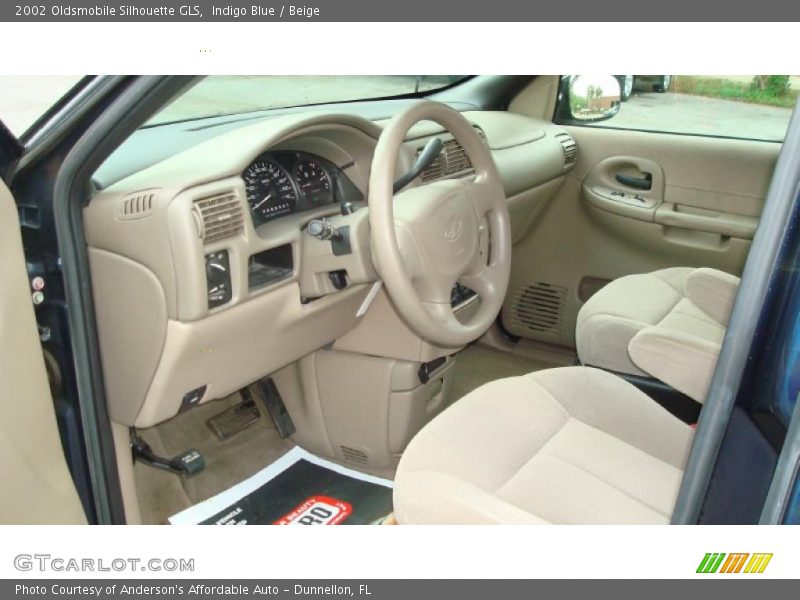 Indigo Blue / Beige 2002 Oldsmobile Silhouette GLS