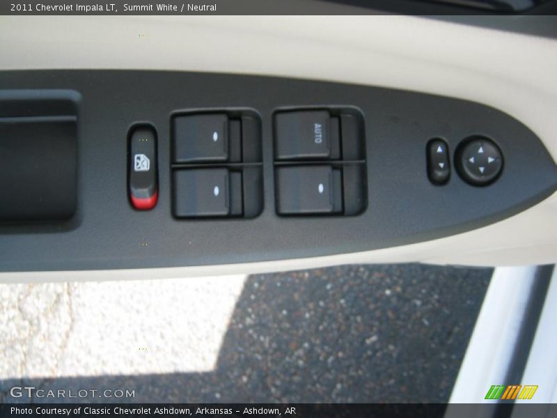 Summit White / Neutral 2011 Chevrolet Impala LT