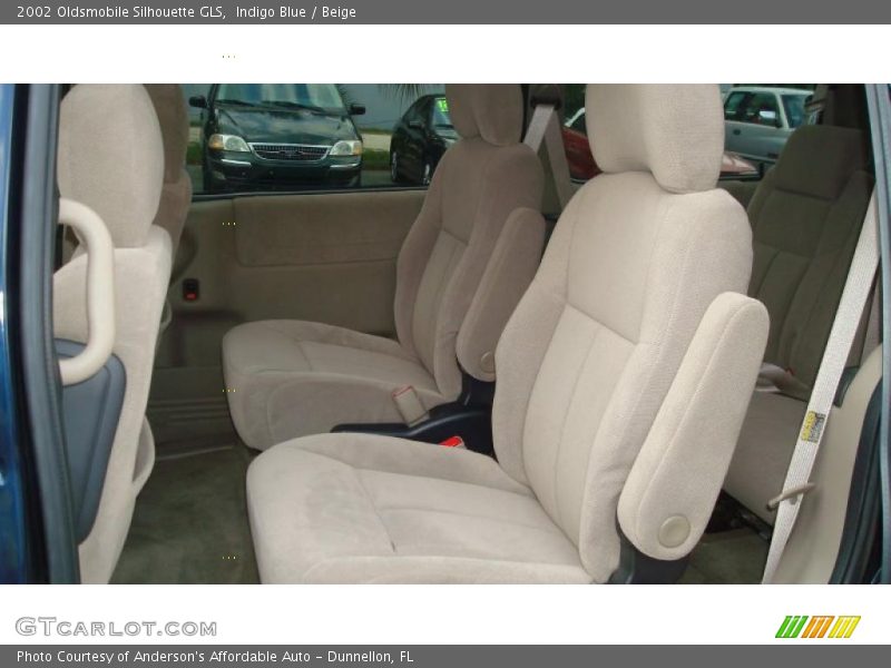 Indigo Blue / Beige 2002 Oldsmobile Silhouette GLS