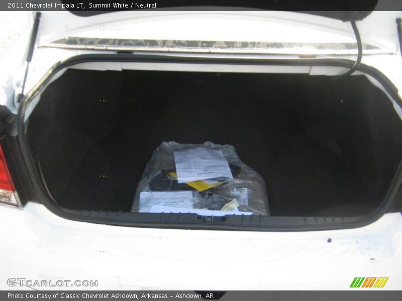 Summit White / Neutral 2011 Chevrolet Impala LT