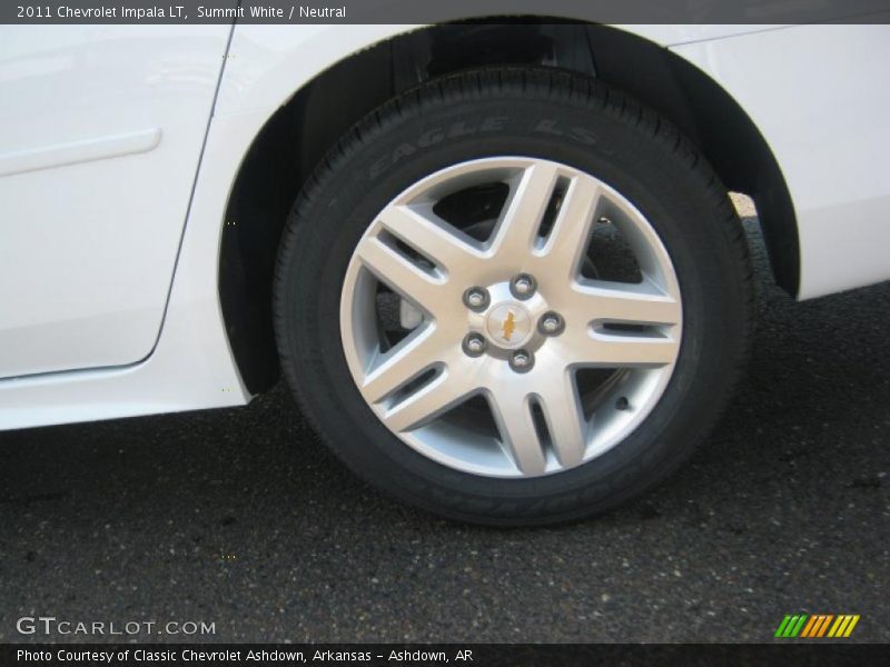 Summit White / Neutral 2011 Chevrolet Impala LT