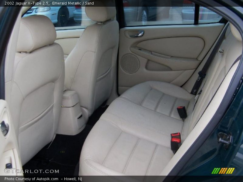  2002 X-Type 2.5 Sand Interior