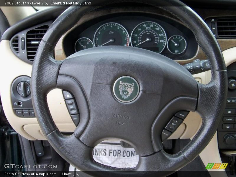  2002 X-Type 2.5 Steering Wheel