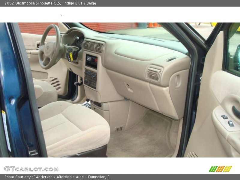 Indigo Blue / Beige 2002 Oldsmobile Silhouette GLS