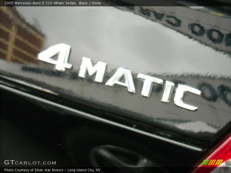 Black / Stone 2005 Mercedes-Benz E 320 4Matic Sedan