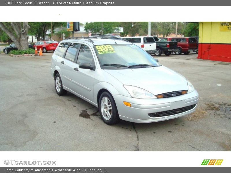 CD Silver Metallic / Medium Graphite 2000 Ford Focus SE Wagon