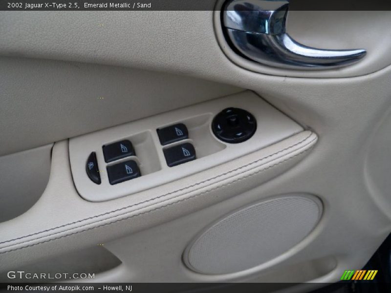 Emerald Metallic / Sand 2002 Jaguar X-Type 2.5