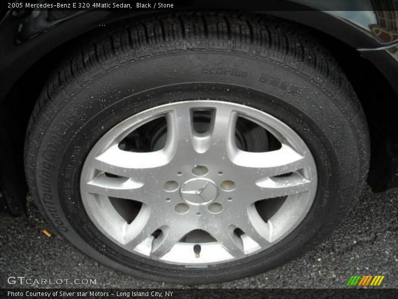 Black / Stone 2005 Mercedes-Benz E 320 4Matic Sedan