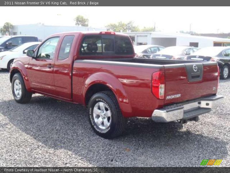Red Brick / Beige 2011 Nissan Frontier SV V6 King Cab