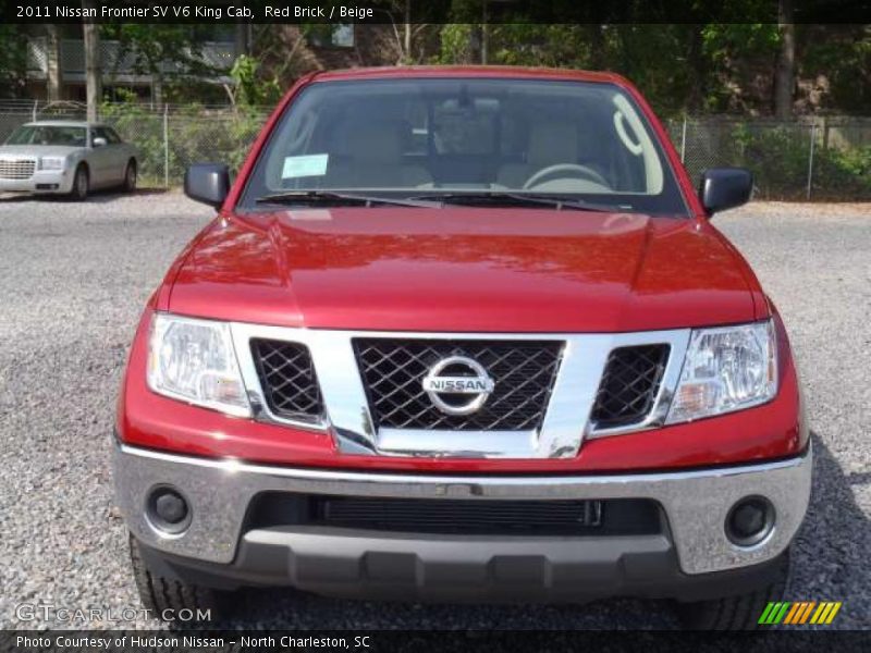 Red Brick / Beige 2011 Nissan Frontier SV V6 King Cab