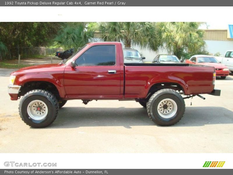  1992 Pickup Deluxe Regular Cab 4x4 Garnet Red Pearl