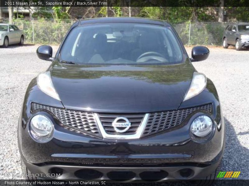 Sapphire Black / Black/Silver Trim 2011 Nissan Juke SV
