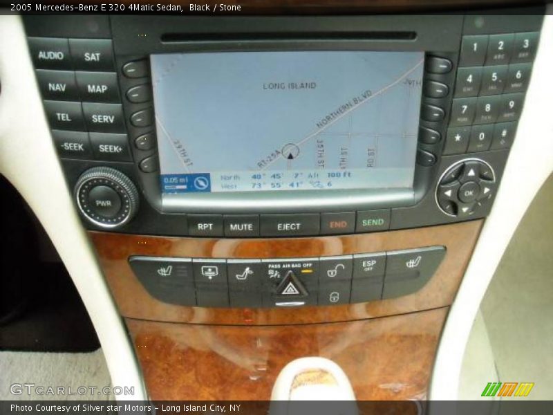 Black / Stone 2005 Mercedes-Benz E 320 4Matic Sedan