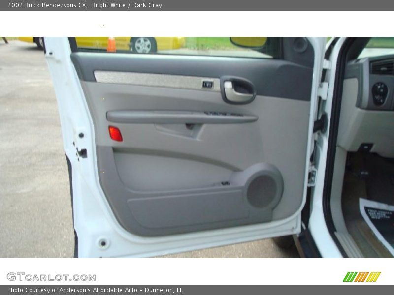 Bright White / Dark Gray 2002 Buick Rendezvous CX