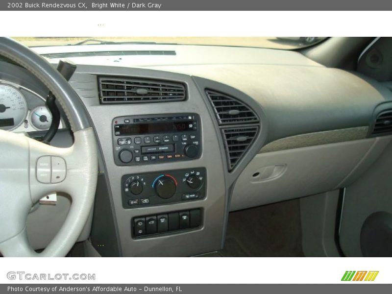 Bright White / Dark Gray 2002 Buick Rendezvous CX