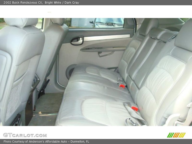 Bright White / Dark Gray 2002 Buick Rendezvous CX