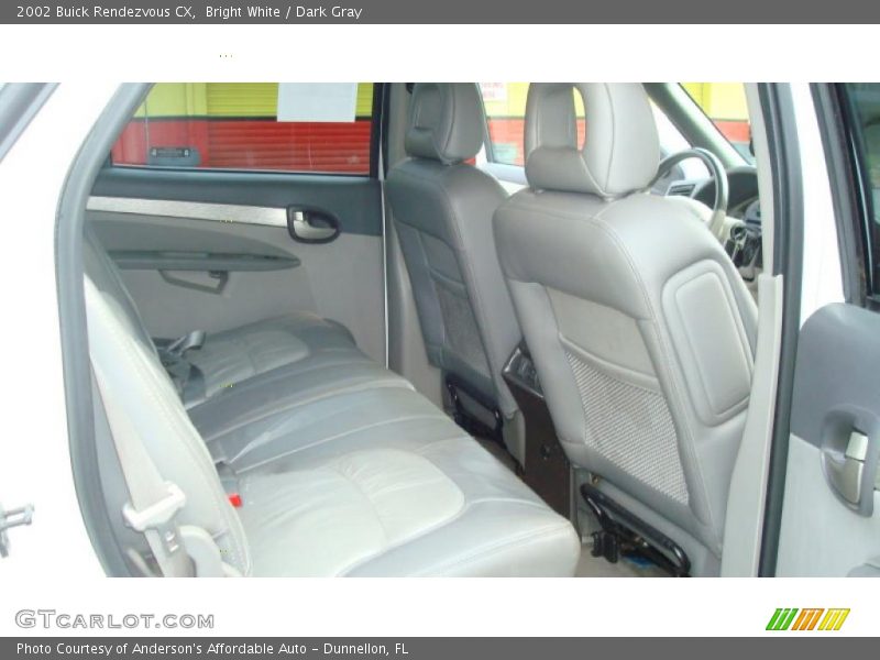 Bright White / Dark Gray 2002 Buick Rendezvous CX