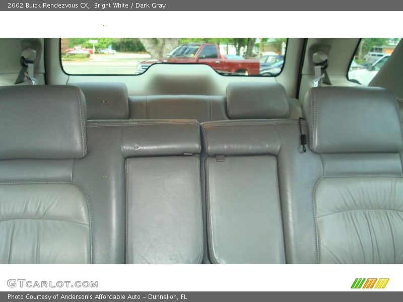 Bright White / Dark Gray 2002 Buick Rendezvous CX