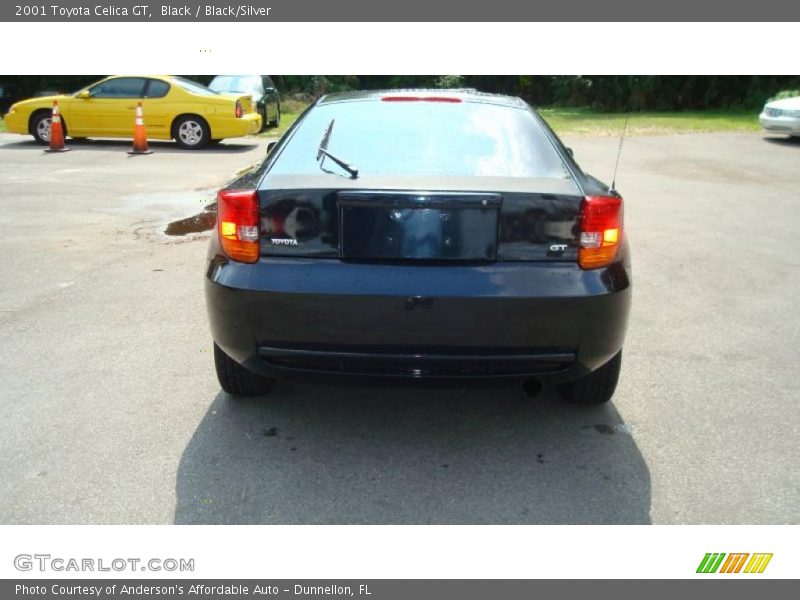 Black / Black/Silver 2001 Toyota Celica GT
