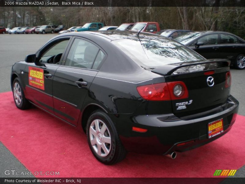 Black Mica / Black 2006 Mazda MAZDA3 i Sedan