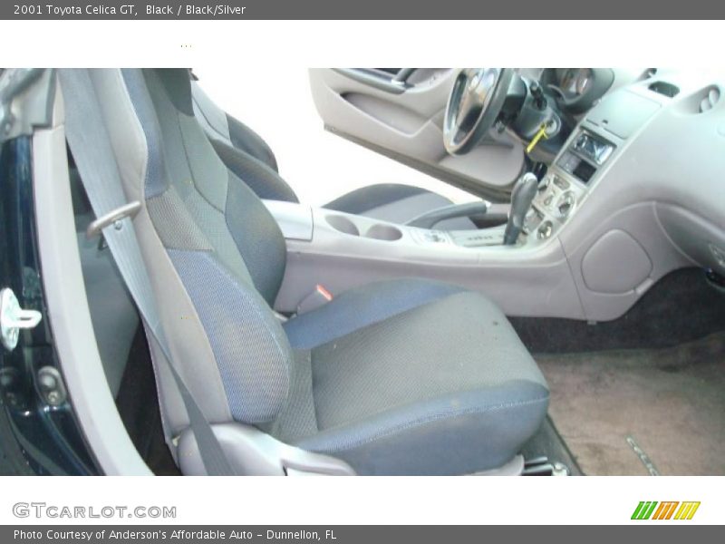 Black / Black/Silver 2001 Toyota Celica GT