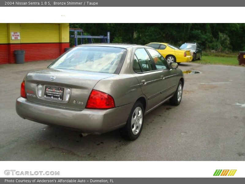 Bronze Shimmer / Taupe 2004 Nissan Sentra 1.8 S