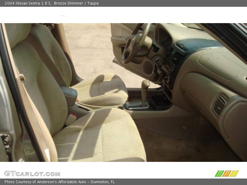 Bronze Shimmer / Taupe 2004 Nissan Sentra 1.8 S