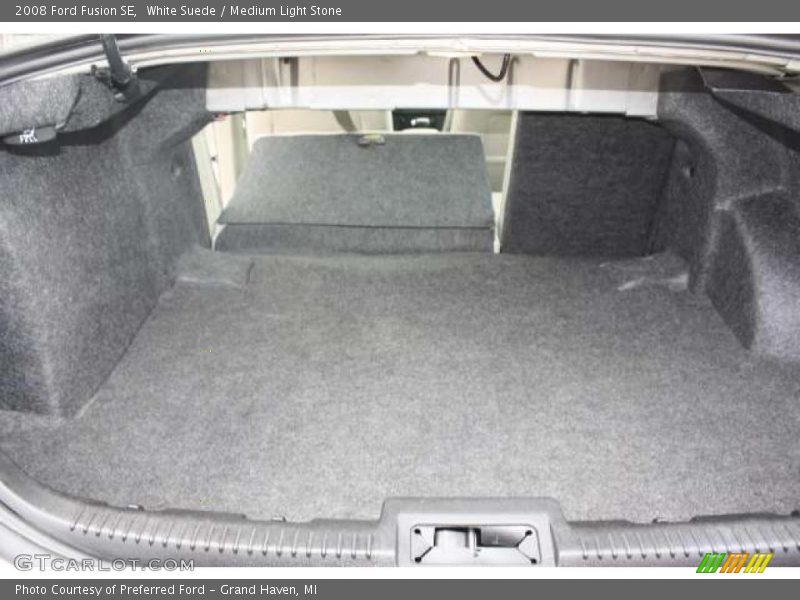White Suede / Medium Light Stone 2008 Ford Fusion SE