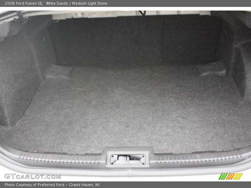 White Suede / Medium Light Stone 2008 Ford Fusion SE