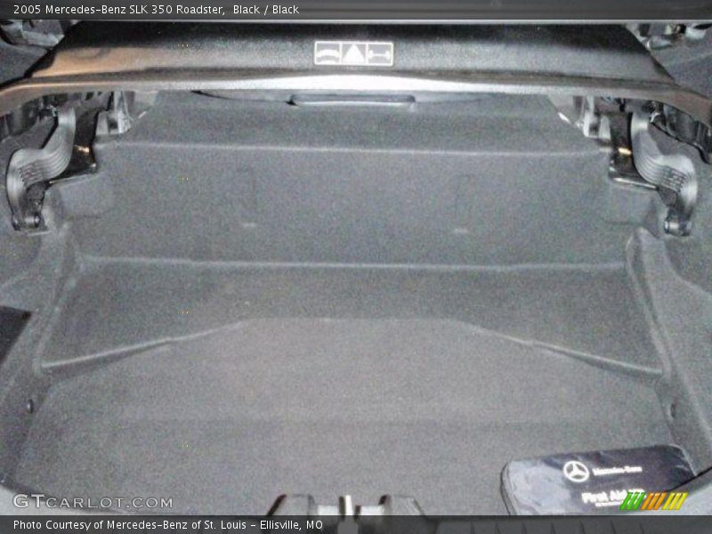Black / Black 2005 Mercedes-Benz SLK 350 Roadster