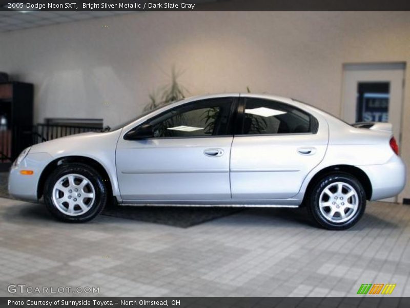 Bright Silver Metallic / Dark Slate Gray 2005 Dodge Neon SXT