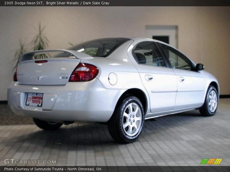 Bright Silver Metallic / Dark Slate Gray 2005 Dodge Neon SXT