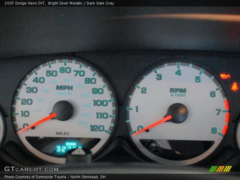 Bright Silver Metallic / Dark Slate Gray 2005 Dodge Neon SXT