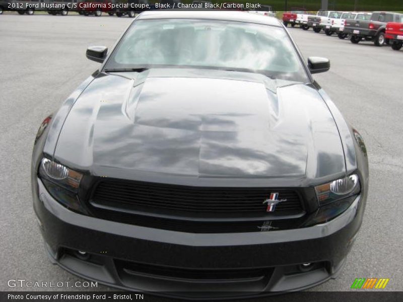 Black / Charcoal Black/Carbon Black 2012 Ford Mustang C/S California Special Coupe