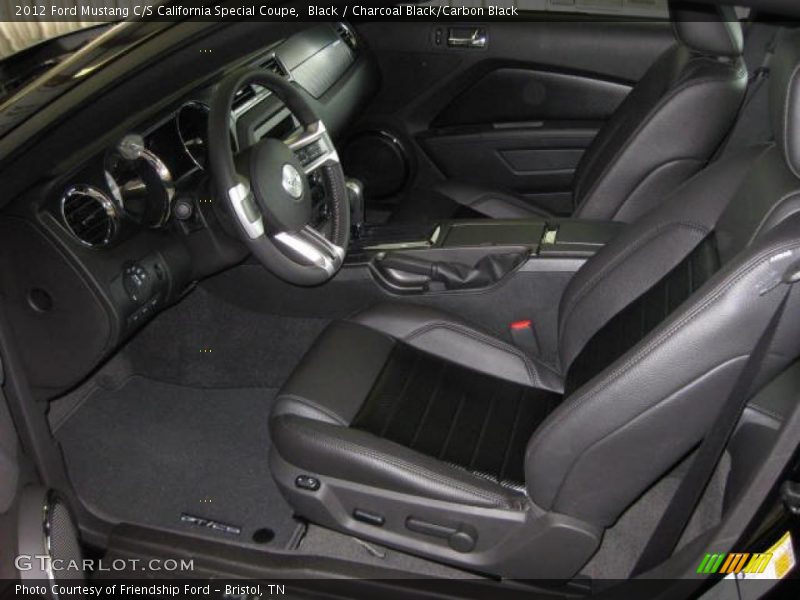  2012 Mustang C/S California Special Coupe Charcoal Black/Carbon Black Interior