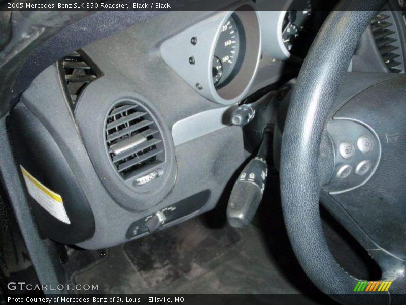 Black / Black 2005 Mercedes-Benz SLK 350 Roadster