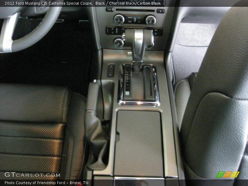 Controls of 2012 Mustang C/S California Special Coupe
