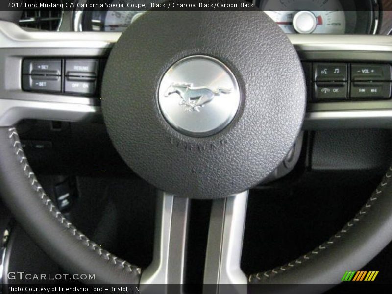 Controls of 2012 Mustang C/S California Special Coupe